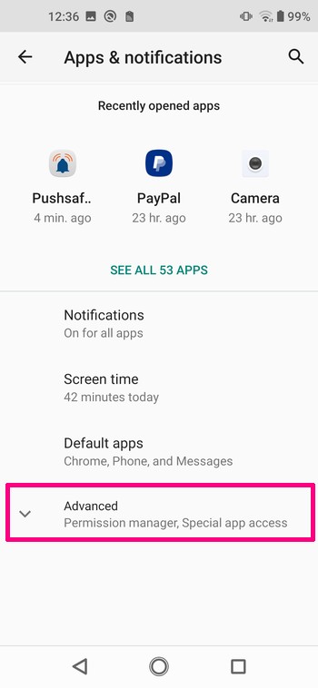 Android 10-12 Pushsafer add to Autostart 02