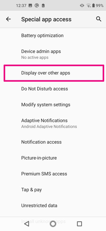 Android 10-12 Pushsafer add to Autostart 04